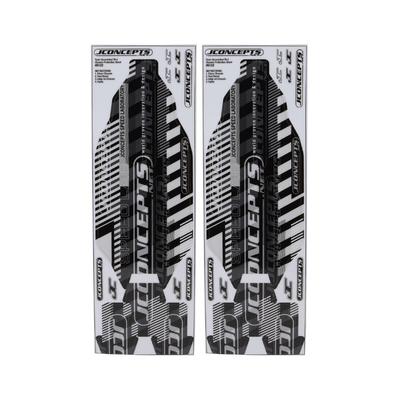 JConcepts - T6.4 precut chassis protective sheet, 2pc