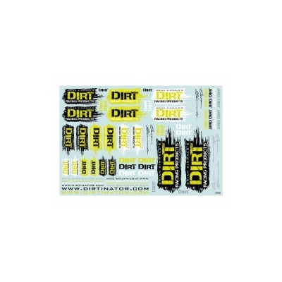 Dirt Racing Products - decal sheet