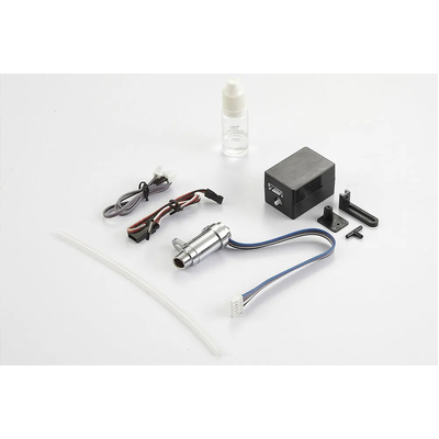 KILLERBODY SMOKY EXHAUST PIPE W/LED UNIT SET FOR 1/10 RC CAR