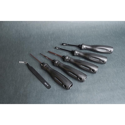 Mini-Z Mini Car Tool Set (6pcs) (Light Tri Handle)