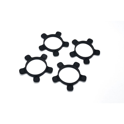 Black 1/10 TC Touring/Sedan, 1/10 Buggy UFO High Strength Silicone Tire Glue Bands (4)