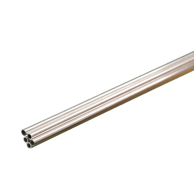 K&S 1109 ROUND ALUMINUM TUBE .014 WALL (36IN LENGTHS) 1/8IN (1 tube per bag x 5 bags)