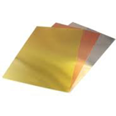 K&S 15058 FOIL SHEET 5 X 7 IN FOIL COMBO .005 (3 PIECES PER BAG)