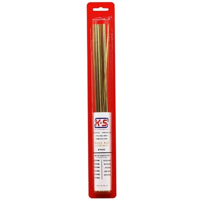 Round Brass Rod Assortment (11 Pieces)