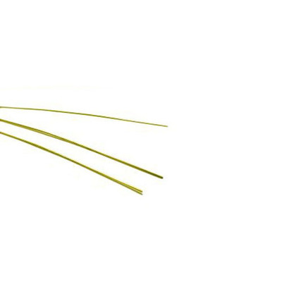 K&S 3950 ROUND BRASS ROD (1 METER) .5MM DIAMETER (5 RODS PER BAG EACH)