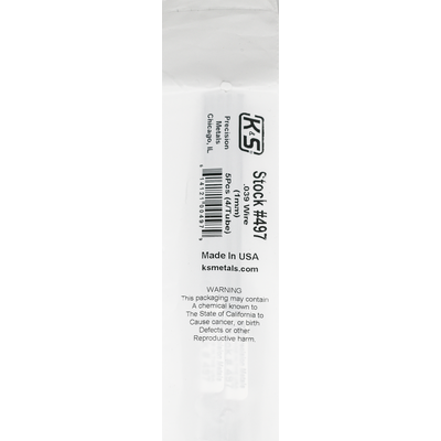 K&S 497-1 MUSIC WIRE (36IN LENGTHS) .039IN (4 pieces per bag )