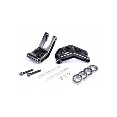 CNC Black Rear Hub Carriers Baja