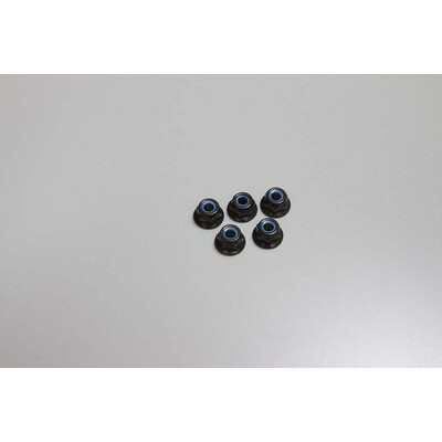 Kyosho Nut (M4x5.6) Flanged Nylon (5pcs)