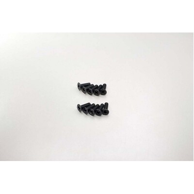 Kyosho Flat Head Screw (M3x10mm/10pcs)