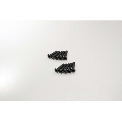 Kyosho Flat Head Screw (M3x14mm/10pcs)