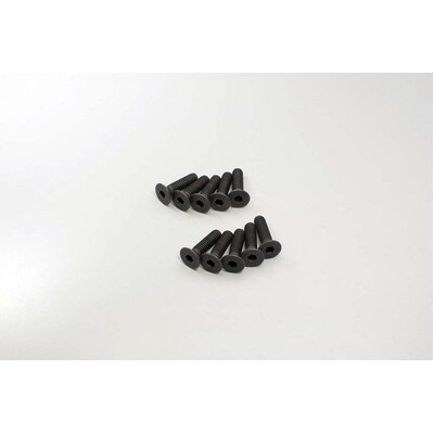 Kyosho Flat Head Screw (Hex/M4x15mm/10pcs)
