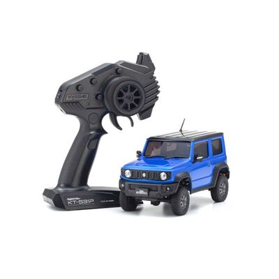 Kyosho Mini-Z Suzuki Jimny Sierra 4x4 Electric RC Car - Blue Metallic