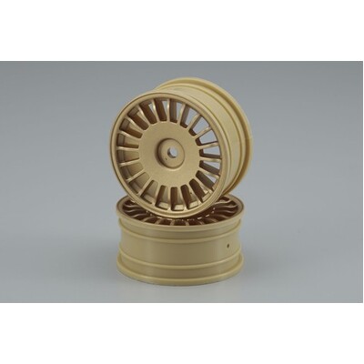 Kyosho Wheel (24mm/Impreza/Gold/2pcs)