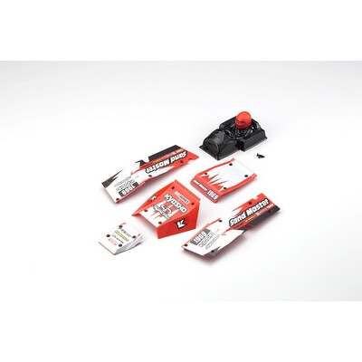 Kyosho Body Set (Red/Sand Master)