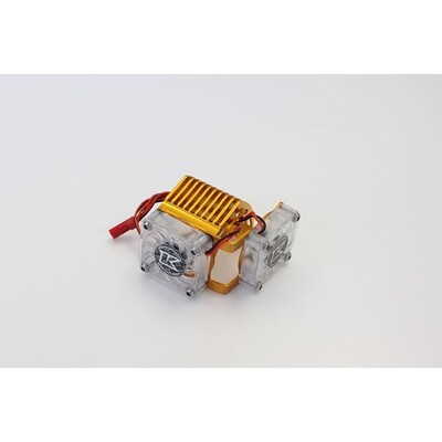 Kyosho Aluminium Motor Heat Sink (Double Fans/EZ Series)