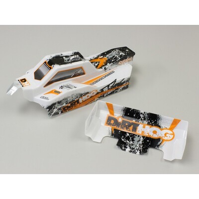 Kyosho Body Set (Painted/Orange/Dirt Hog)