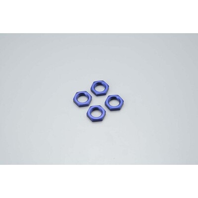 Kyosho Wheel Nut (Blue/4pcs)