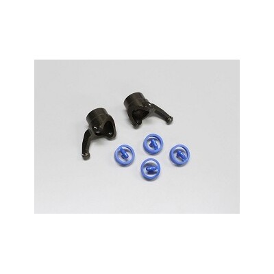 Kyosho Aluminium Knuckle Arm (L,R/Gunmetal/MP9)