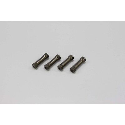 Kyosho SP Aluminium Radio Post (Gunmetal/4pcs/MP9)
