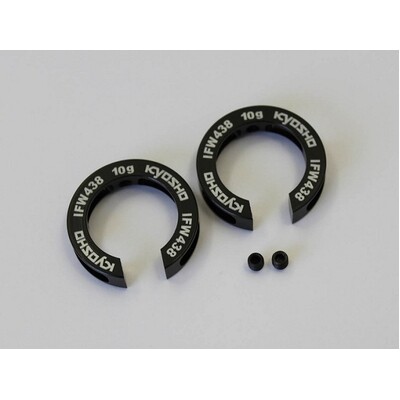 Kyosho Rear Hub Carrier Setting Weight (10g/2pcs/MP9)