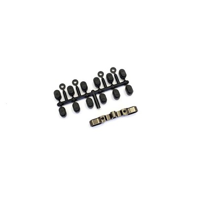 Kyosho Aluminium Rear Suspension Holder (RR/Gunmetal/ZX-5)