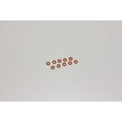 Kyosho Silicone O-Ring (P4/Orange/10pcs)