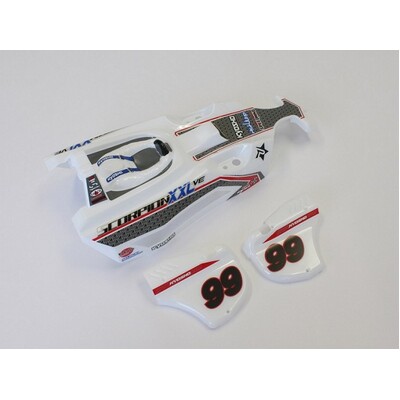 Kyosho Body Set (Painted/White/Scorpion XXL VE)