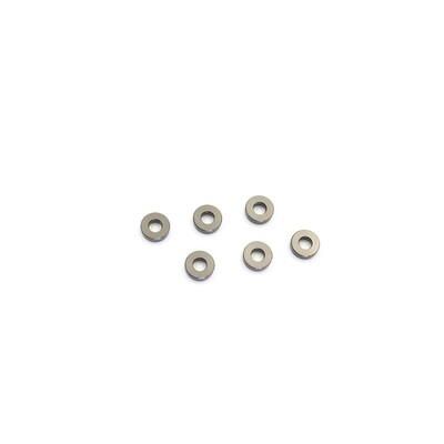 Kyosho Aluminium Collar (3x7x2mm/Gunmetal/6pcs)