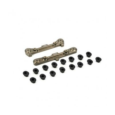 Losi LRC Adjustable Rear Hinge Pin Brace w/Inserts 8B/8T 2.0