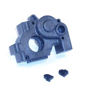 Team Losi Transmission Case Set, Brake Clips: XXX-NT