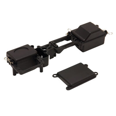 Team Losi Radio Tray & Mounts: 8B 2.0