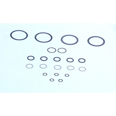 Losi Shim Assortment - 3/16, 1/4, 1/2 (20)