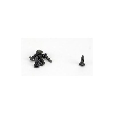 Team Losi 3x10mm Button & Flat Machine Screws (8)