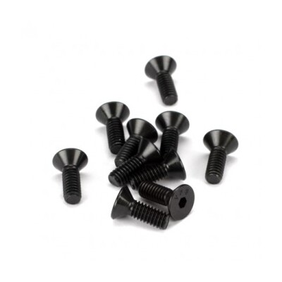 Losi 8-32 x 1/2 Flat Head Screws (10)