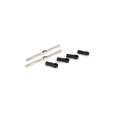 Team Losi Turnbuckles 4x98mm w/Ends : 8T