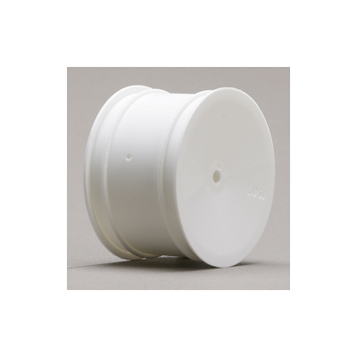 Team Losi Rear Wheel, White (2): XXX, XX, XX4