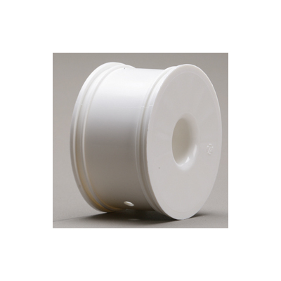 Team Losi LPR Truggy Wheels 17mm Hex (White) (4): 8T