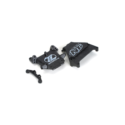 Team Losi Graph Kickplate,BH & Brace:XXX-NT