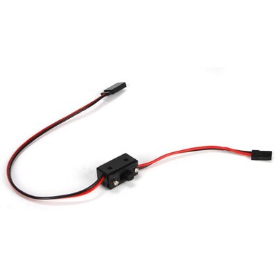 Losi Heavy Duty On/Off Switch w/ 20AWG Wire & Gold Plated Plugs