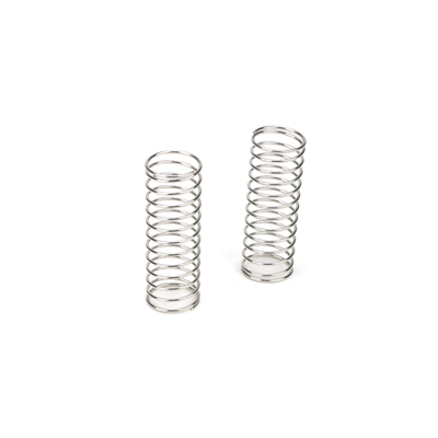 Team Losi Front Shock Springs, Silver (2)