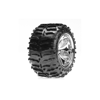 Team Losi Mini Magneto Wheels w/Claw Tires (4)