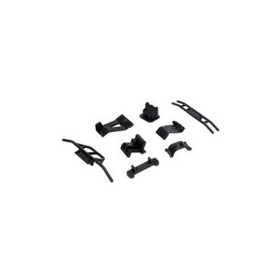 Team Losi Front/Rear Bumper and Mount/Support Set: MHRL