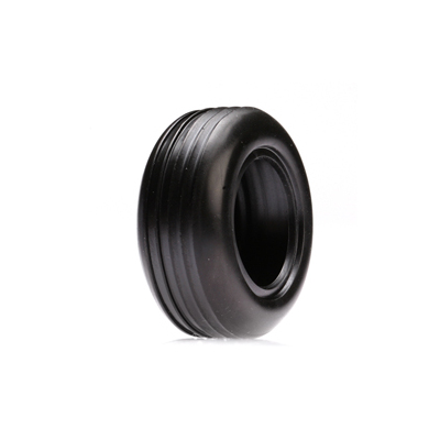 Team Losi Front Tires w/Foam, Narrow Rib
