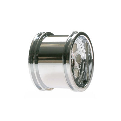 Team Losi Rear Wheel, Deep Dish, Chrome: Mini-Slider (2)