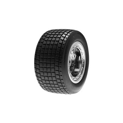 Team Losi Rear Wheels/Tires Mounted: MLM (Pr)