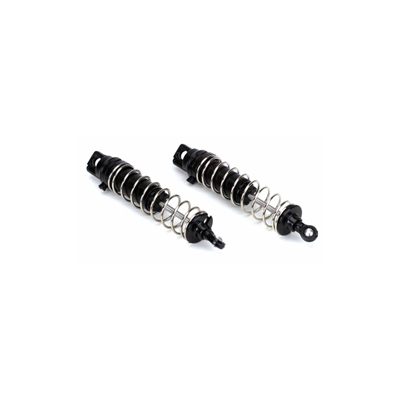Team Losi Rear Shock w/Springs, Assembled (Pr): MB