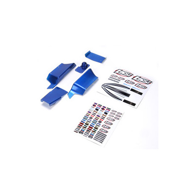 Team Losi Mini Desert Buggy Painted Body Set, Blue