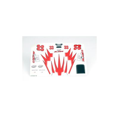 Team Losi Sticker Sheet: Mini-Slider
