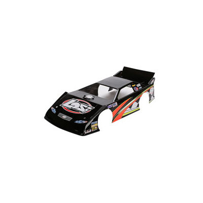 Team Losi Mini-Late Model Painted Body, Black