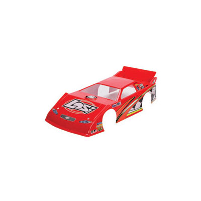 Team Losi Mini-Late Model Painted Body, Red